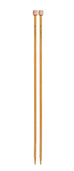 Clover Takumi Bamboo Knitting Needles Single Pointed, 9-inches, Brown, Wood - Image 13