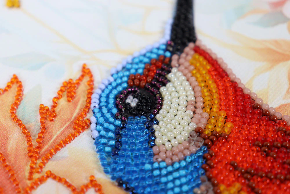 A Colorful Flag of A Wing Seed Bead Kit - Image 3