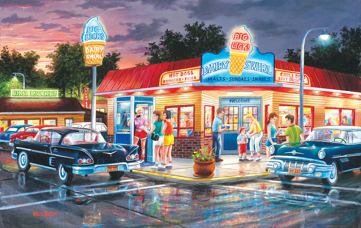A Touch of August Jigsaw Puzzle