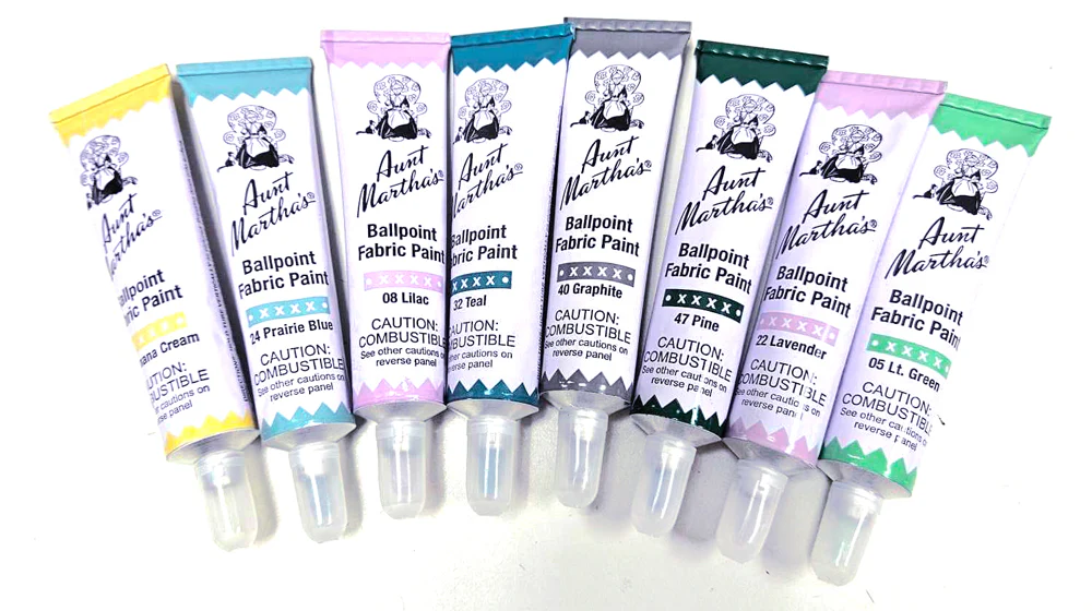 Aunt Martha's Ball Point Paint Tubes - Image 6