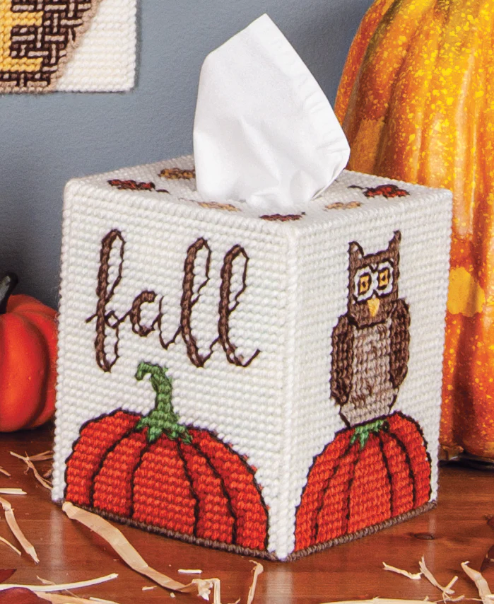 Autumn Welcome Plastic Canvas Ensemble - Image 2