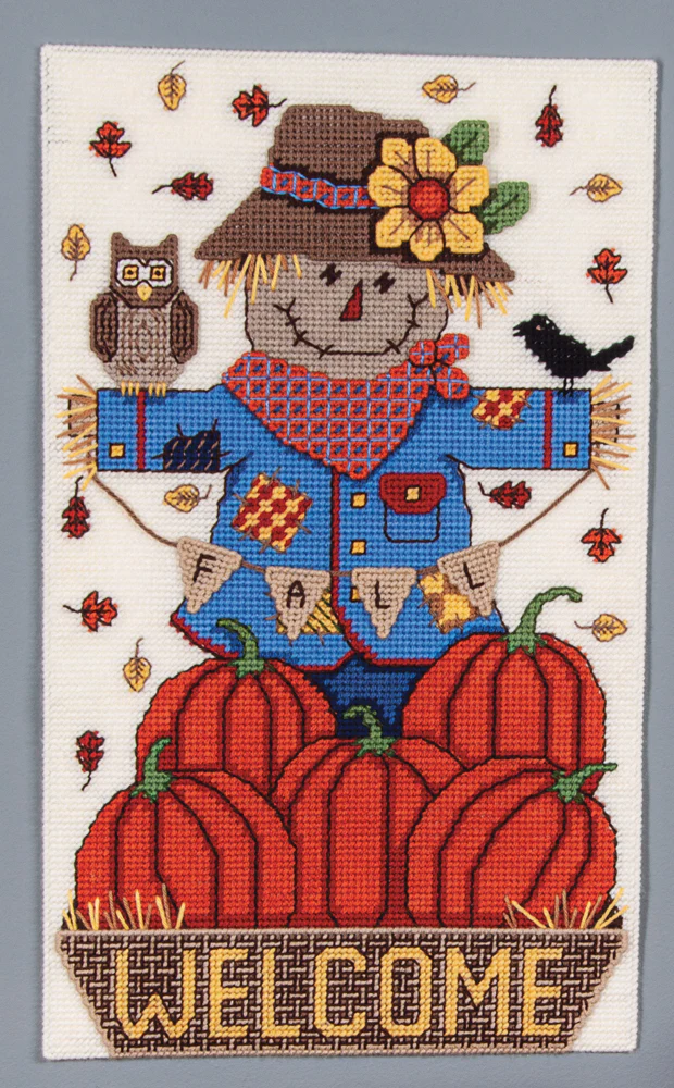 Autumn Welcome Plastic Canvas Ensemble - Image 4
