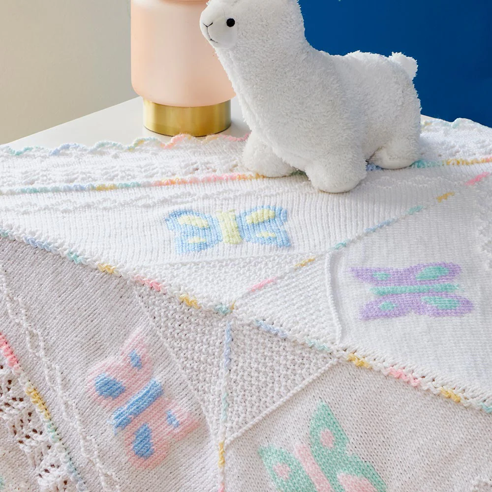Babies and Butterflies Blanket Pattern - Image 2