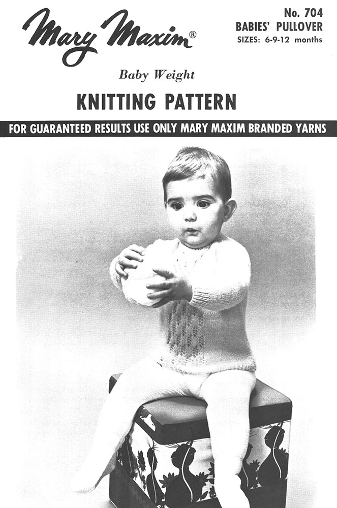 Babies' Crew Neck Raglan Pullover Pattern - Image 2