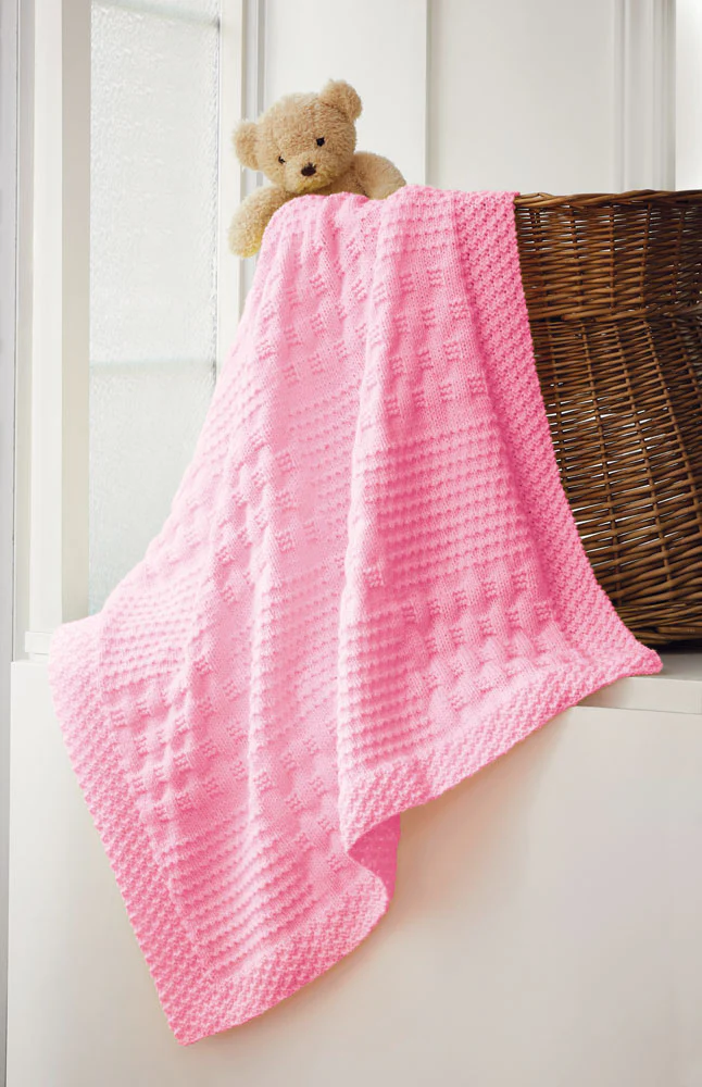 Baby Checks Blanket Pattern - Image 3