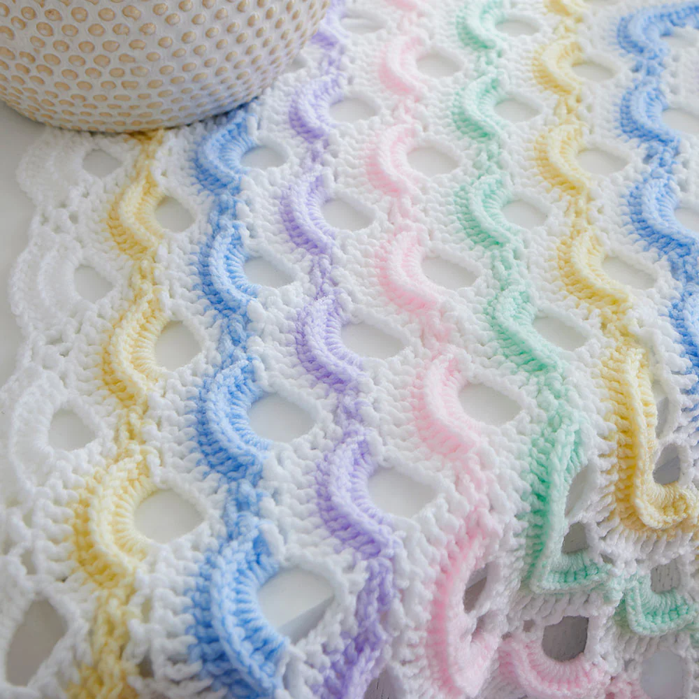 Baby Rainbows Blanket - Image 2