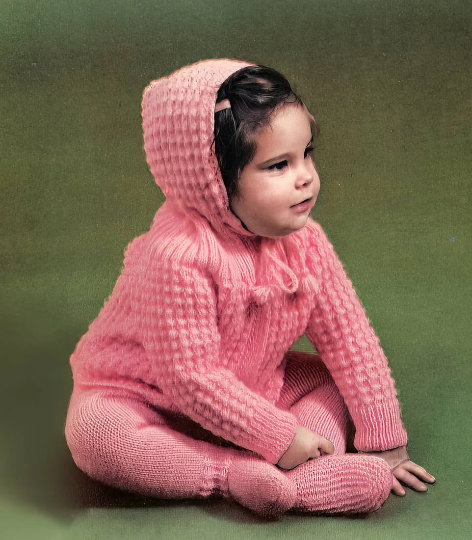 Baby's Hooded Jacket Pattern