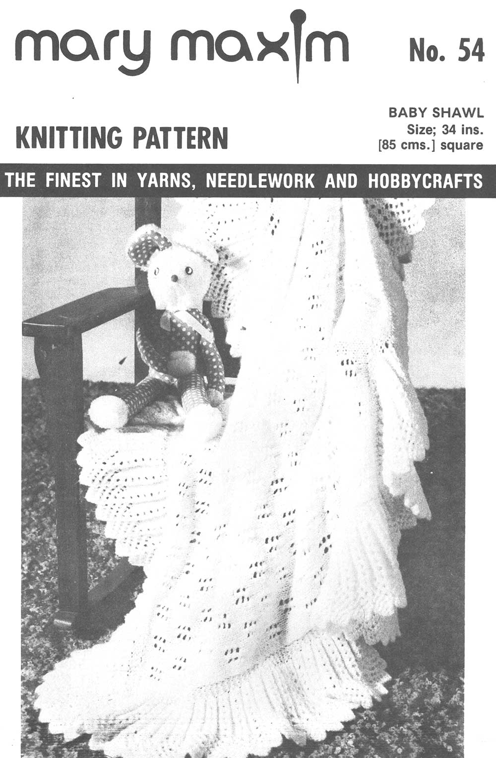 Baby Shawl Pattern - Image 3