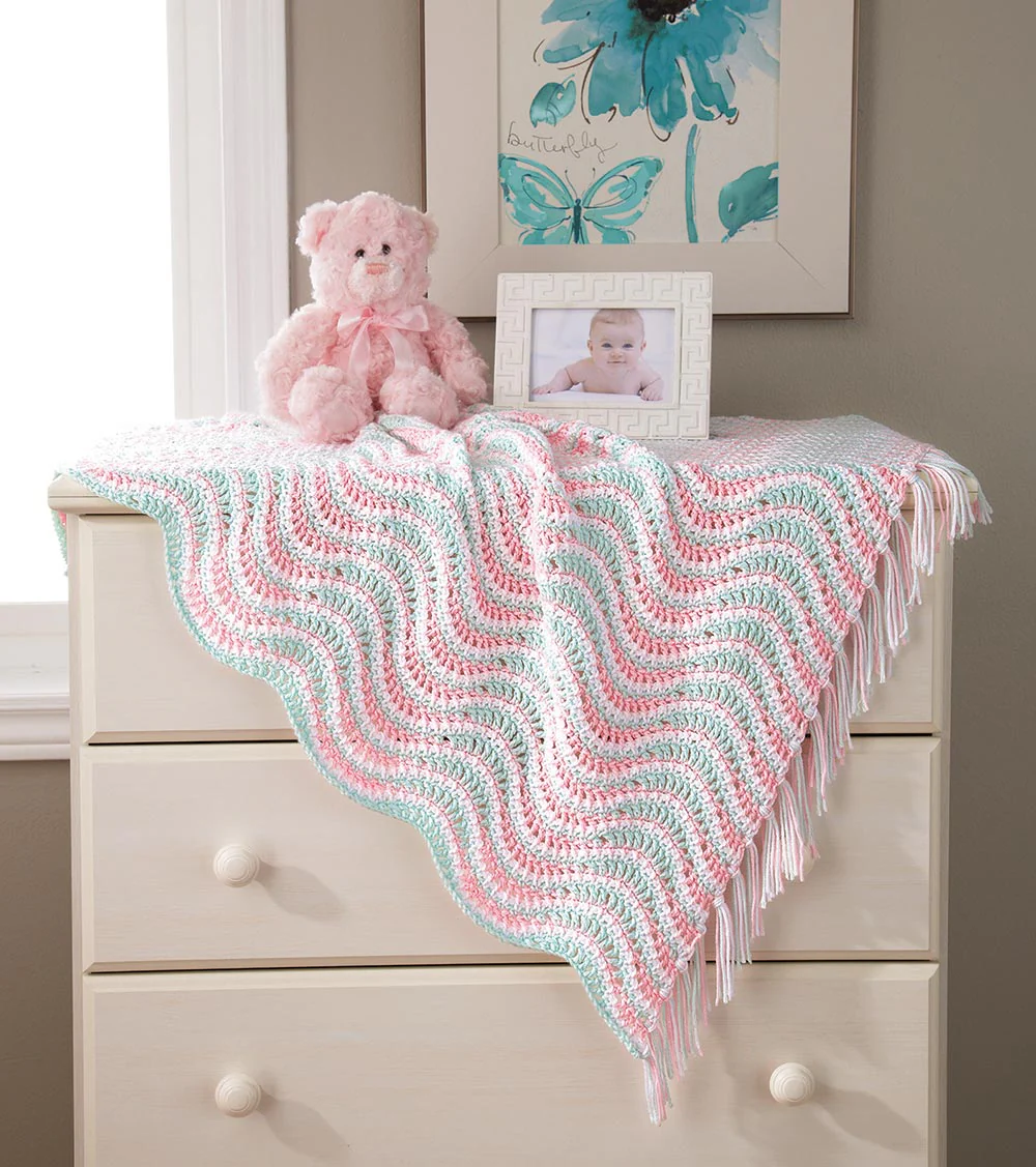 Baby Waves Blanket Pattern - Image 2