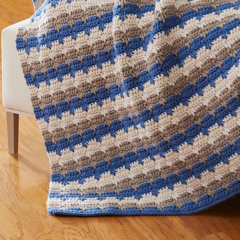 Bag-O-Day Crochet Beauty Runs Deep Throw - Image 4