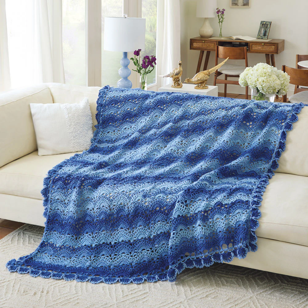 Barcelona Dreams Crochet Throw - Image 2