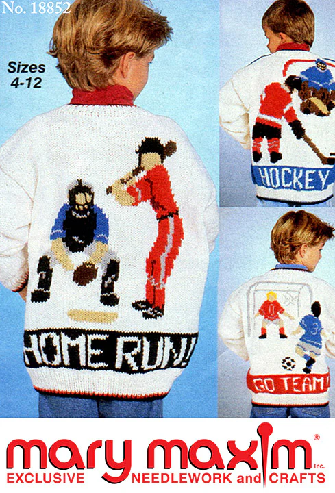 Baseball Cardigan Pattern