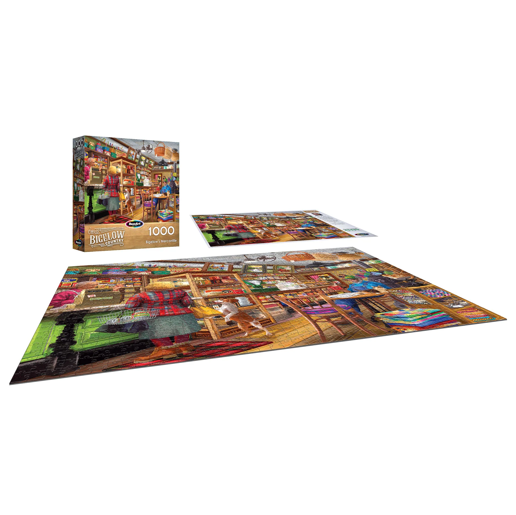 Bigelow's Mercantile Jigsaw Puzzle - Image 3