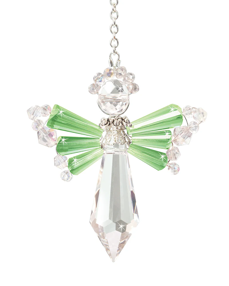 Birthstone Angels Crystal Suncatcher Ornaments - Image 5
