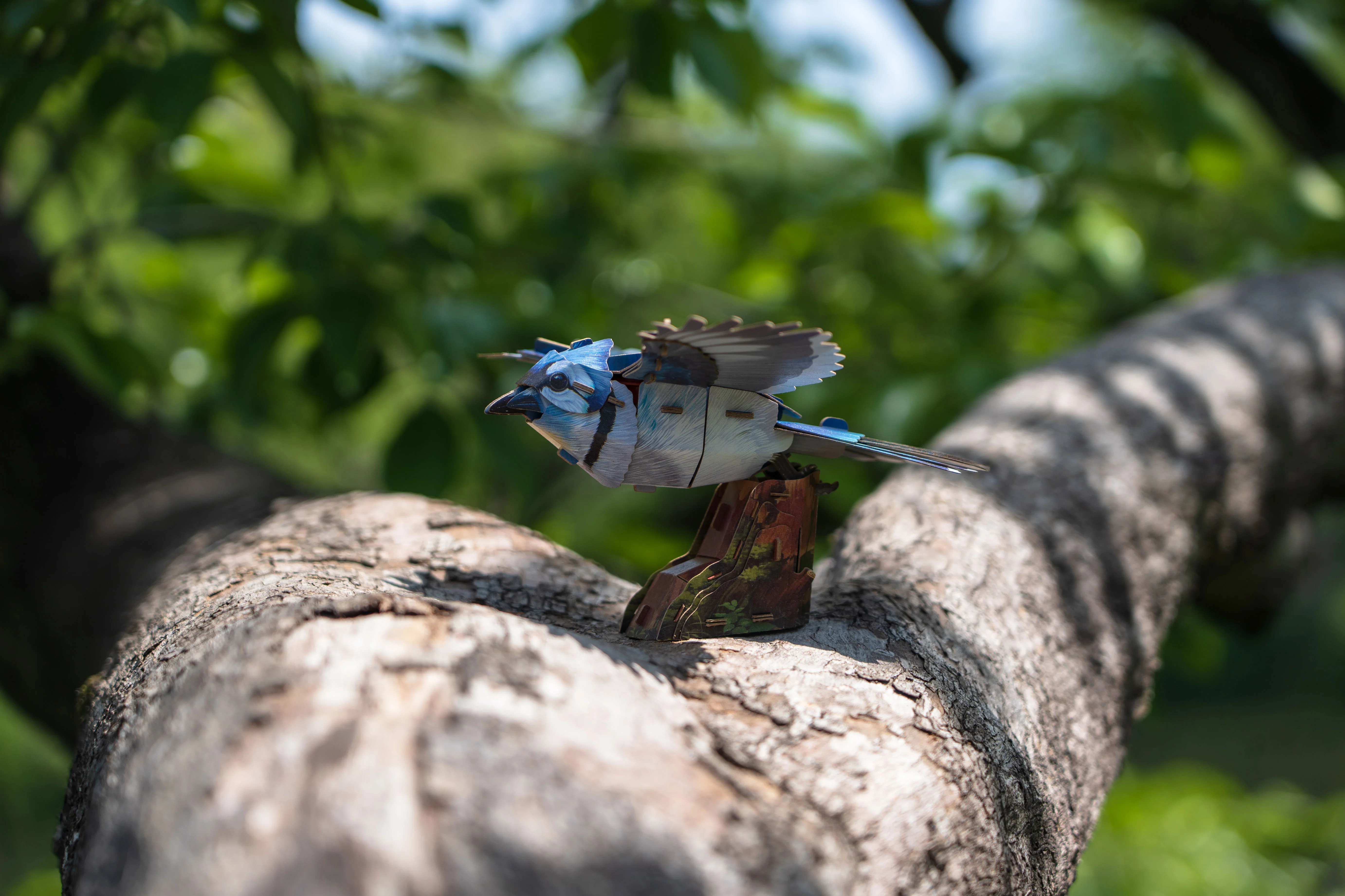 Blue Jay 3D Bird Puzzle - Image 5