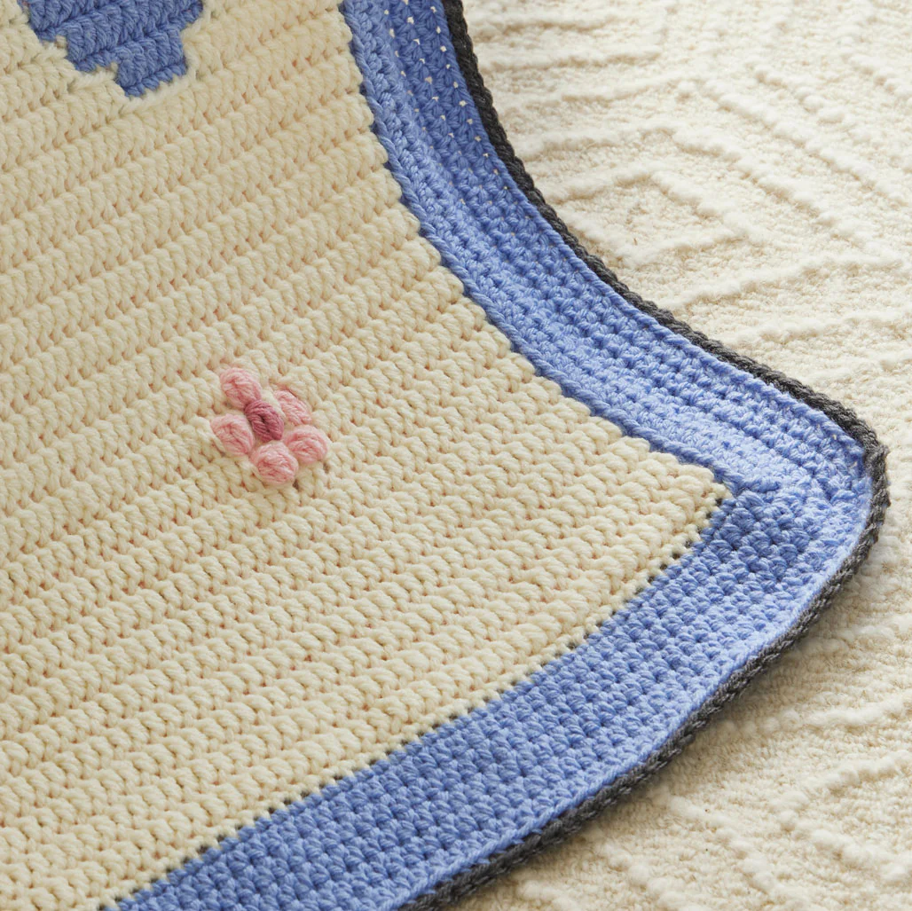 Bluebirds & Blossoms Blanket - Image 3
