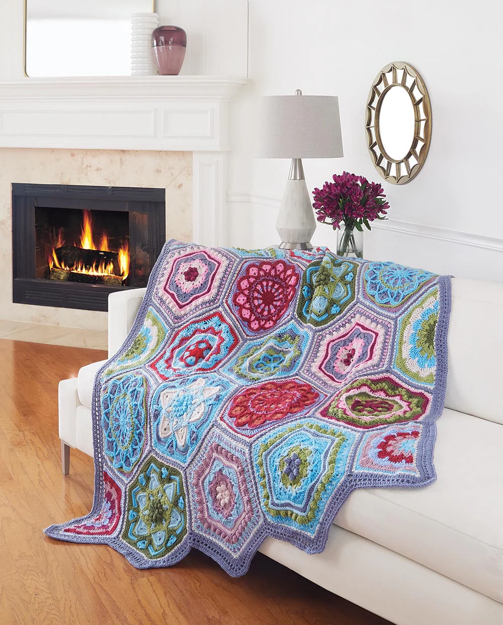 Bohemian Hexagons Throw (Premier Everyday DK)