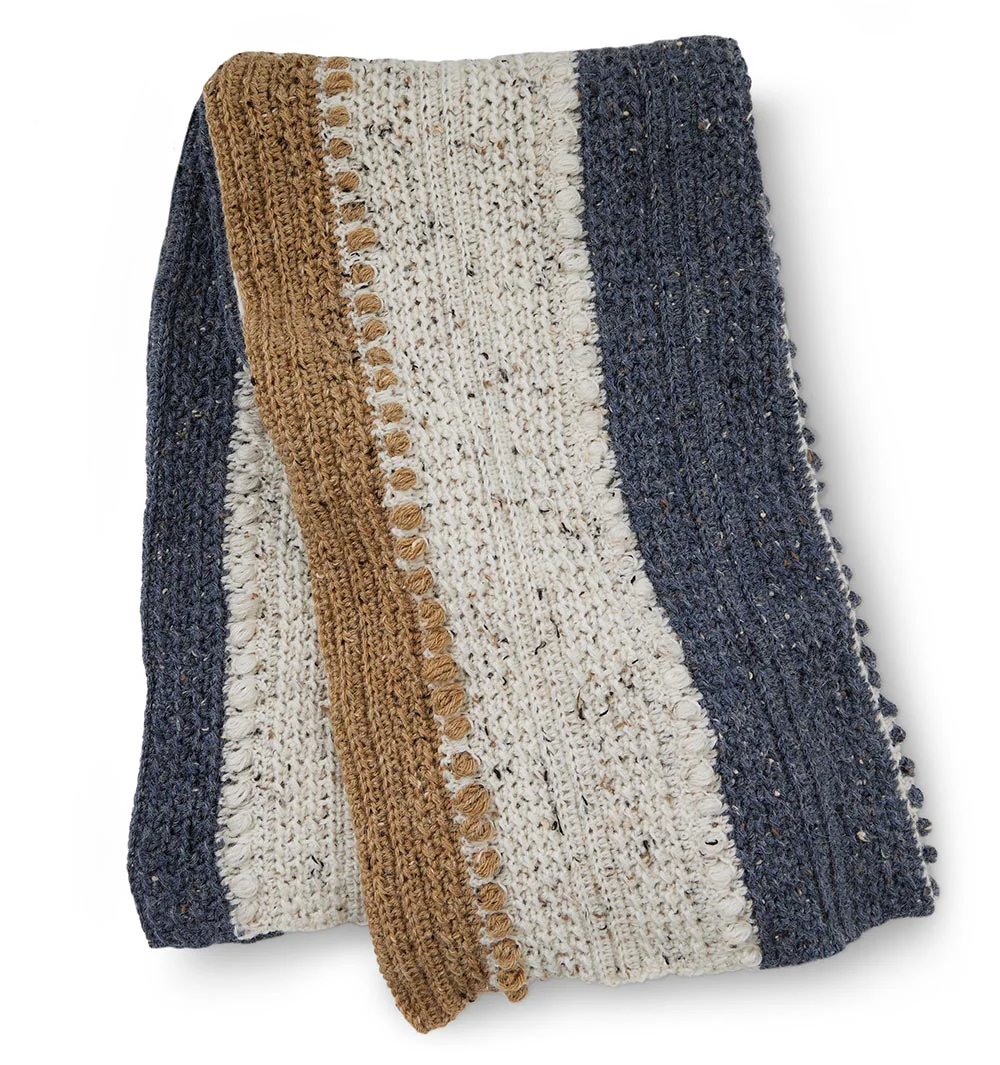 Boldly Striped Throw Pattern - Image 3