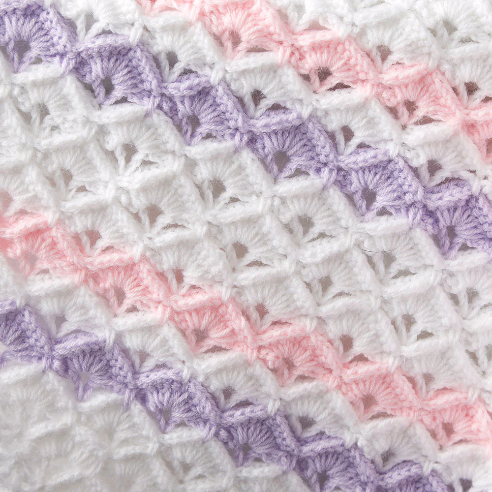 Boxed Stitch Blanket - Image 2