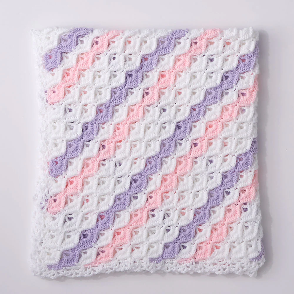 Boxed Stitch Blanket - Image 3