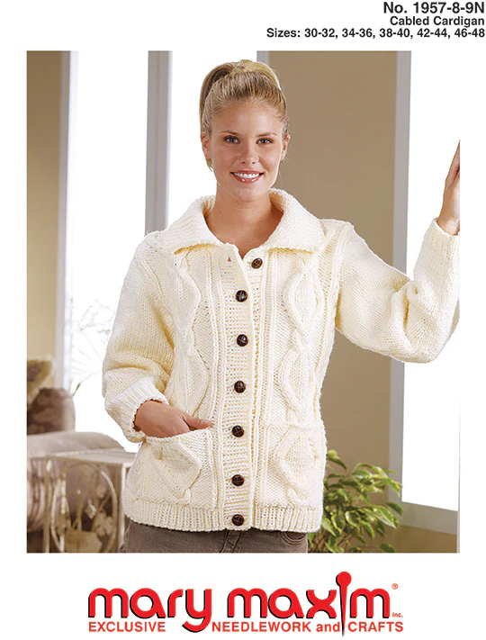 Cabled Cardigan Pattern