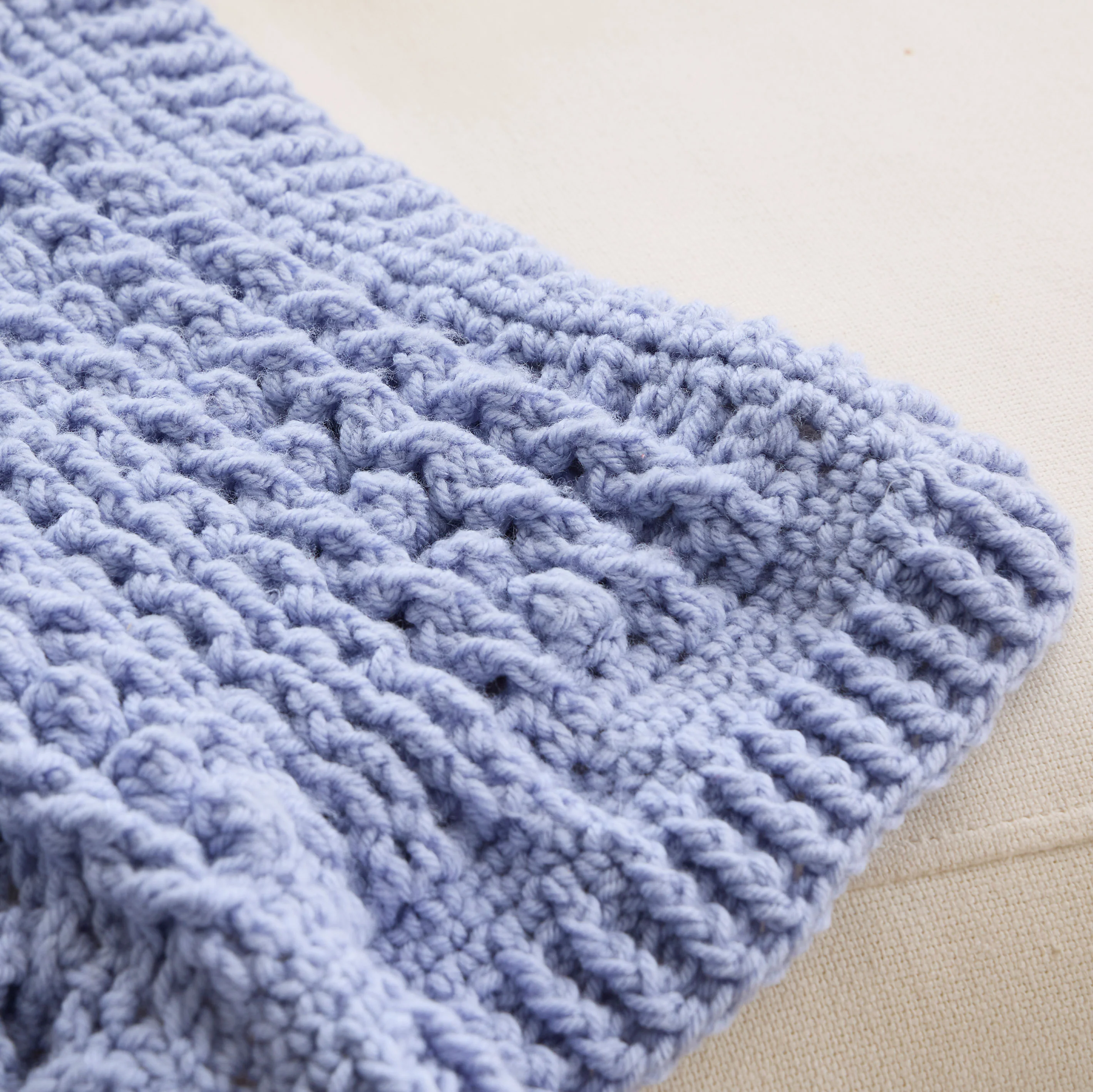 Cabled Trellis Crochet Afghan - Image 3