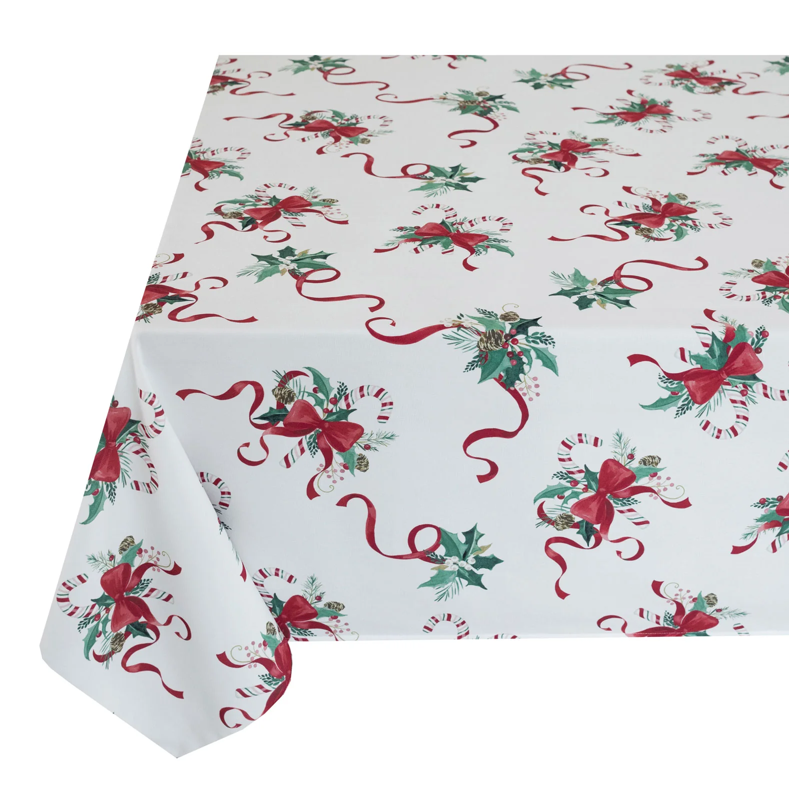 Candy Cane Ribbon Tablecloth - Image 8