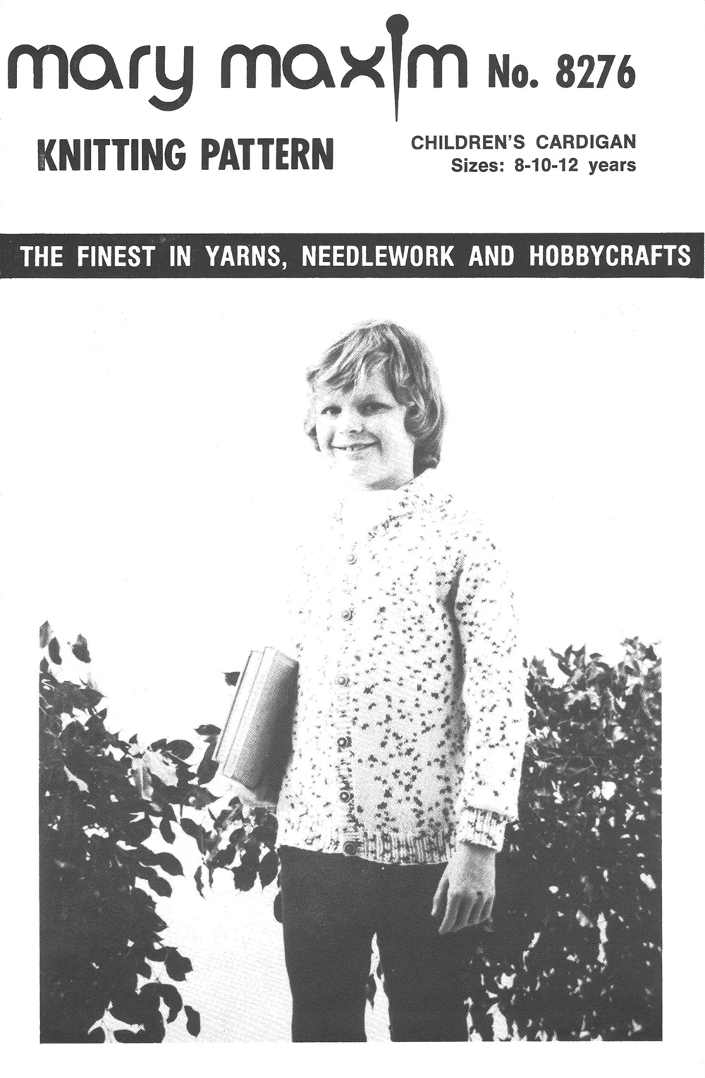 Children's Cardigan Pattern. - Image 2