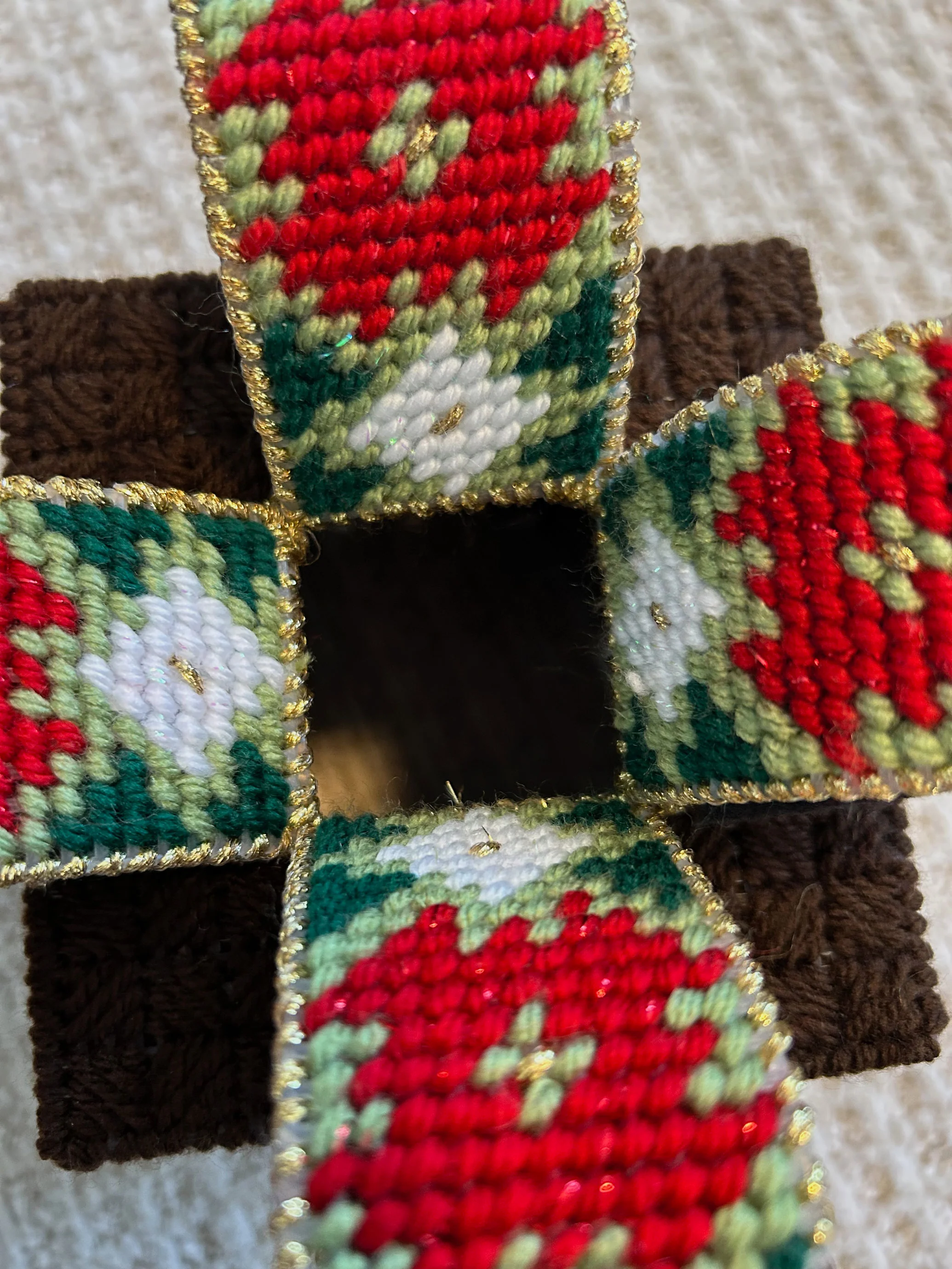 Christmas Gift Tissue Box Cover - Image 3