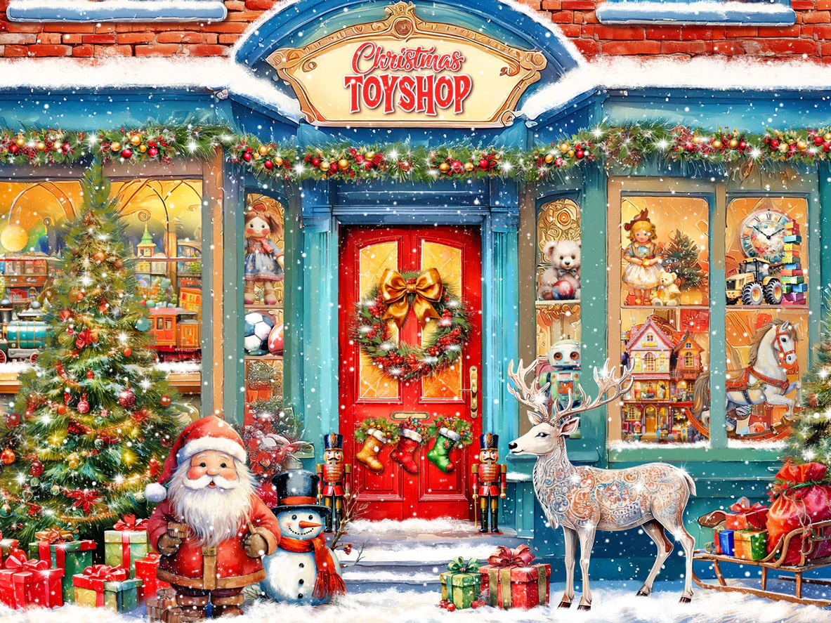 Christmas Toy Shop Jigsaw Puzzle