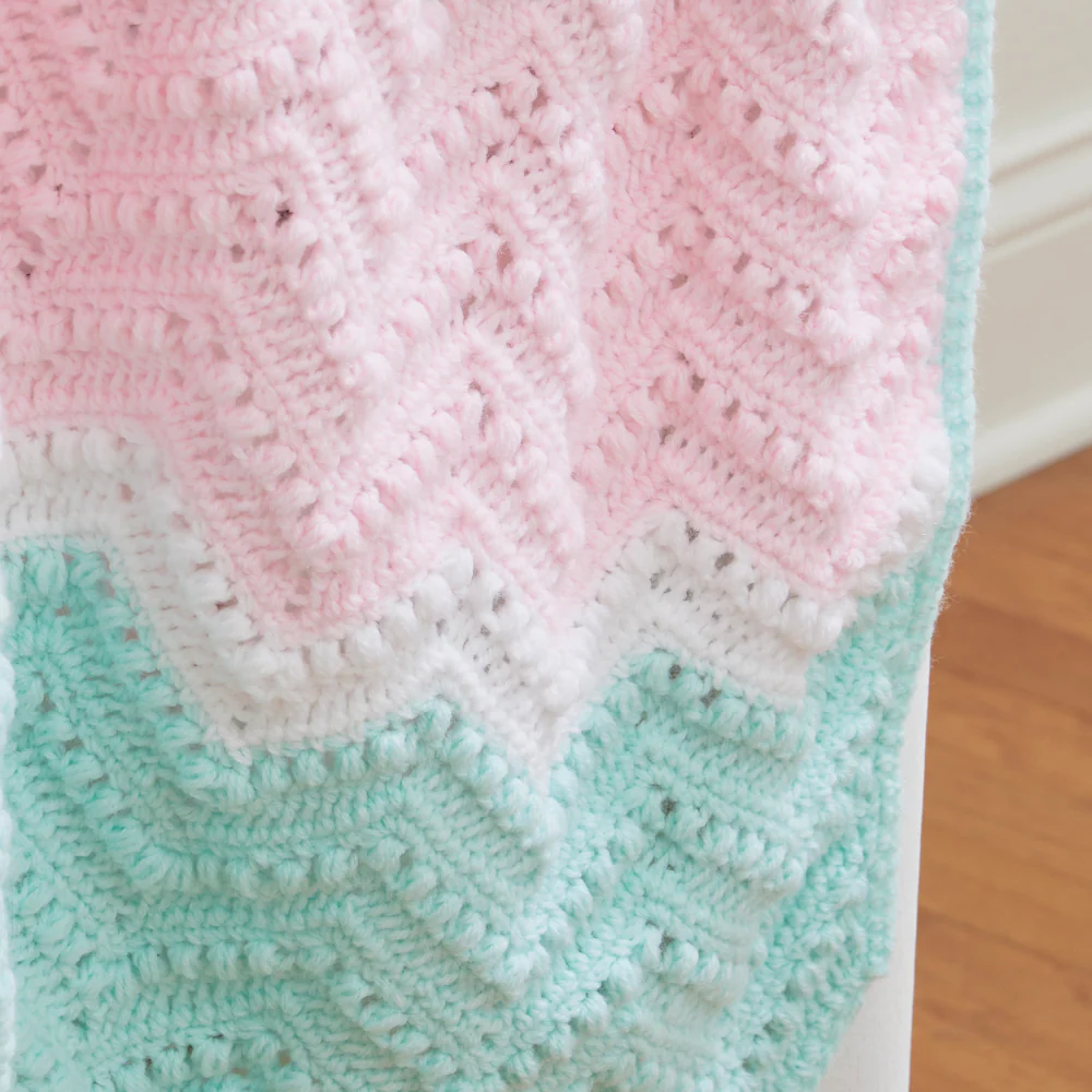 Clustered Chevron Blanket - Image 3