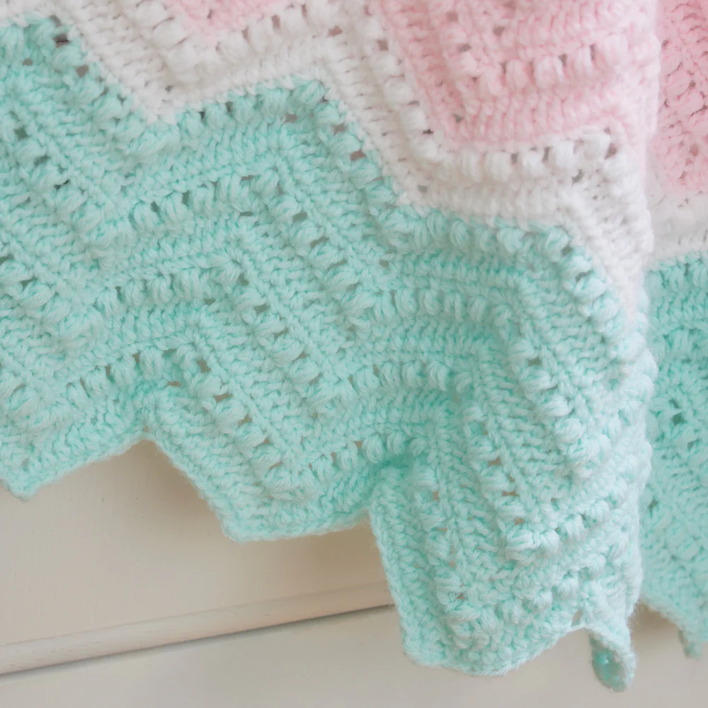 Clustered Chevron Blanket - Image 5