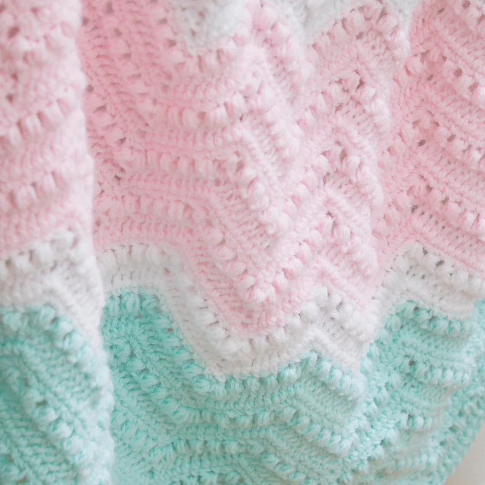 Clustered Chevron Blanket - Image 6