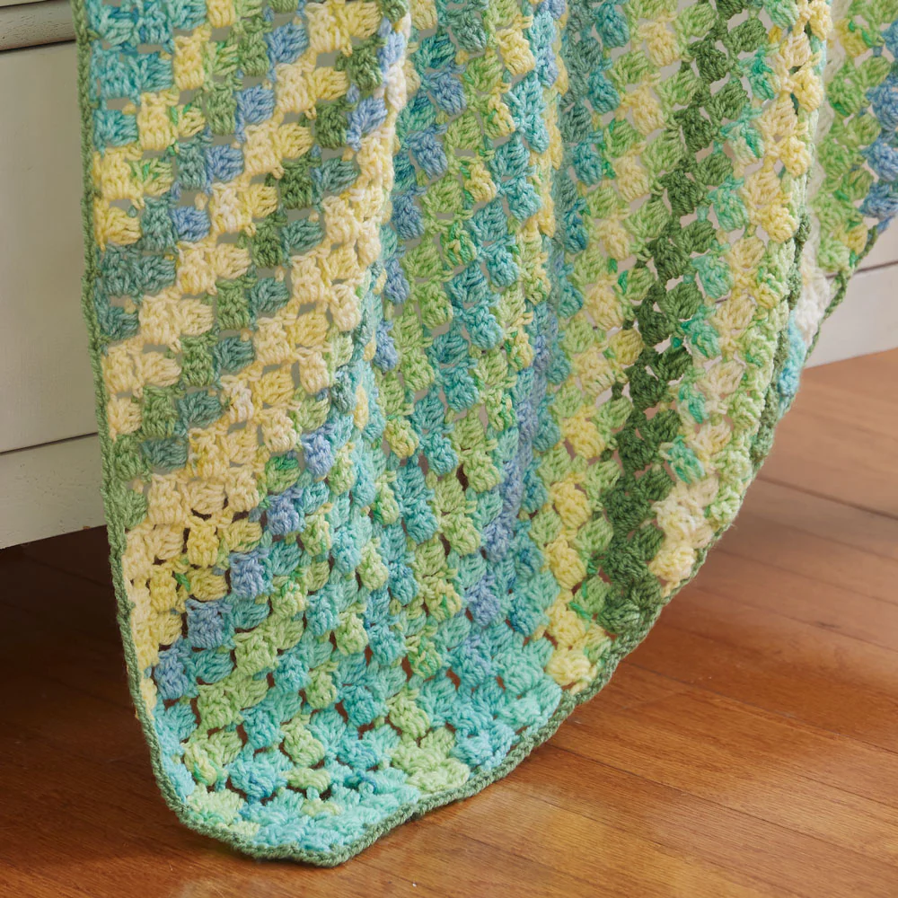 Corner to Corner Clusters Baby Blanket - Image 2