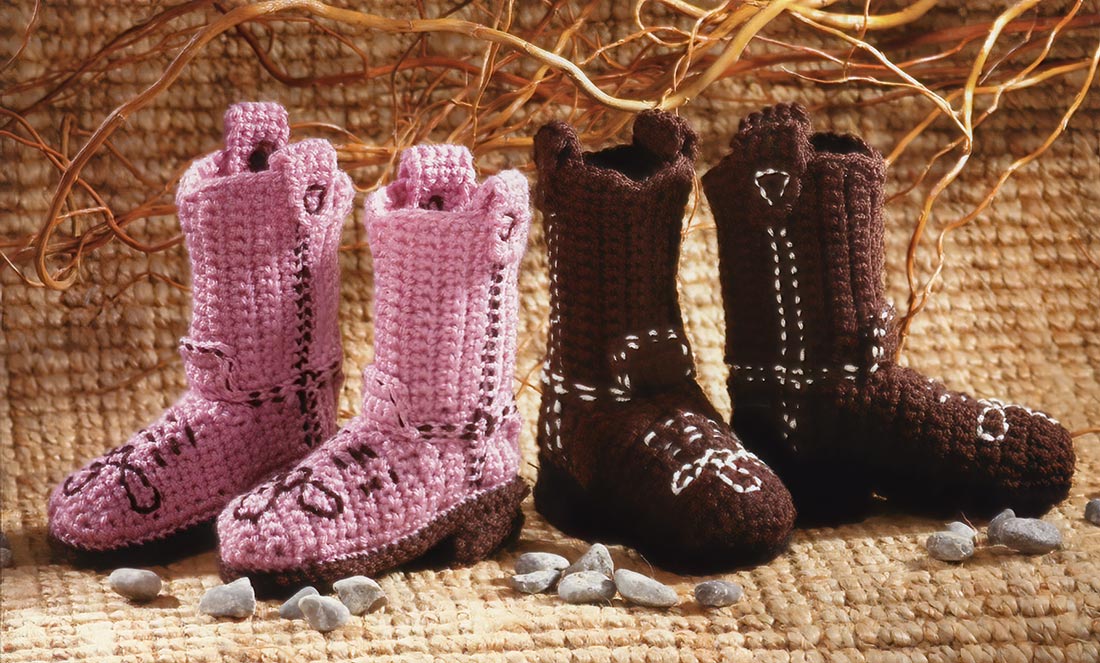 Cowboy Boots Pattern