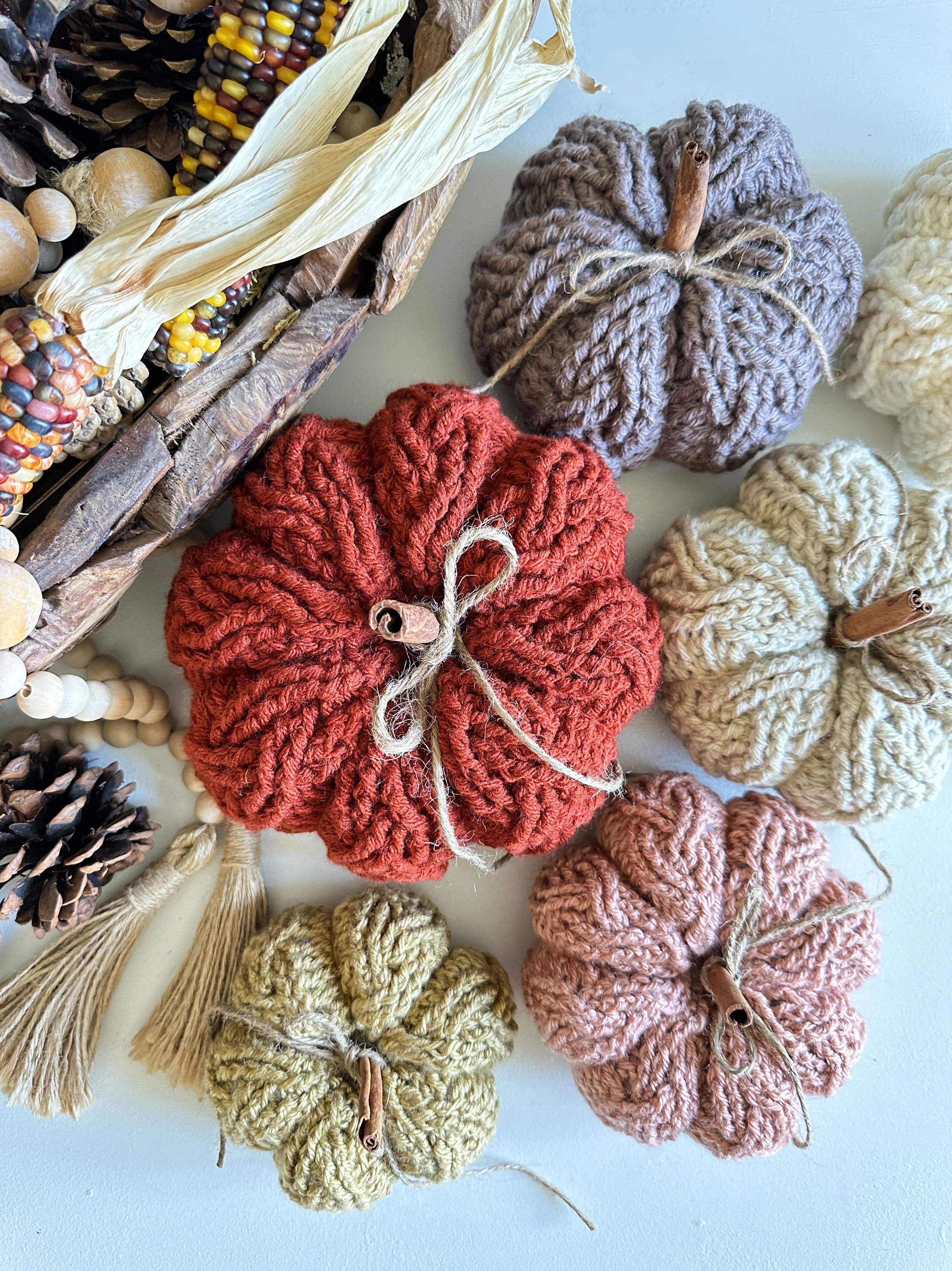 Cozy Cottage Cable Pumpkin Kit - Image 8