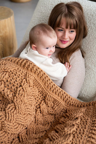 Cozy Cottage Cabled Throw - Image 5