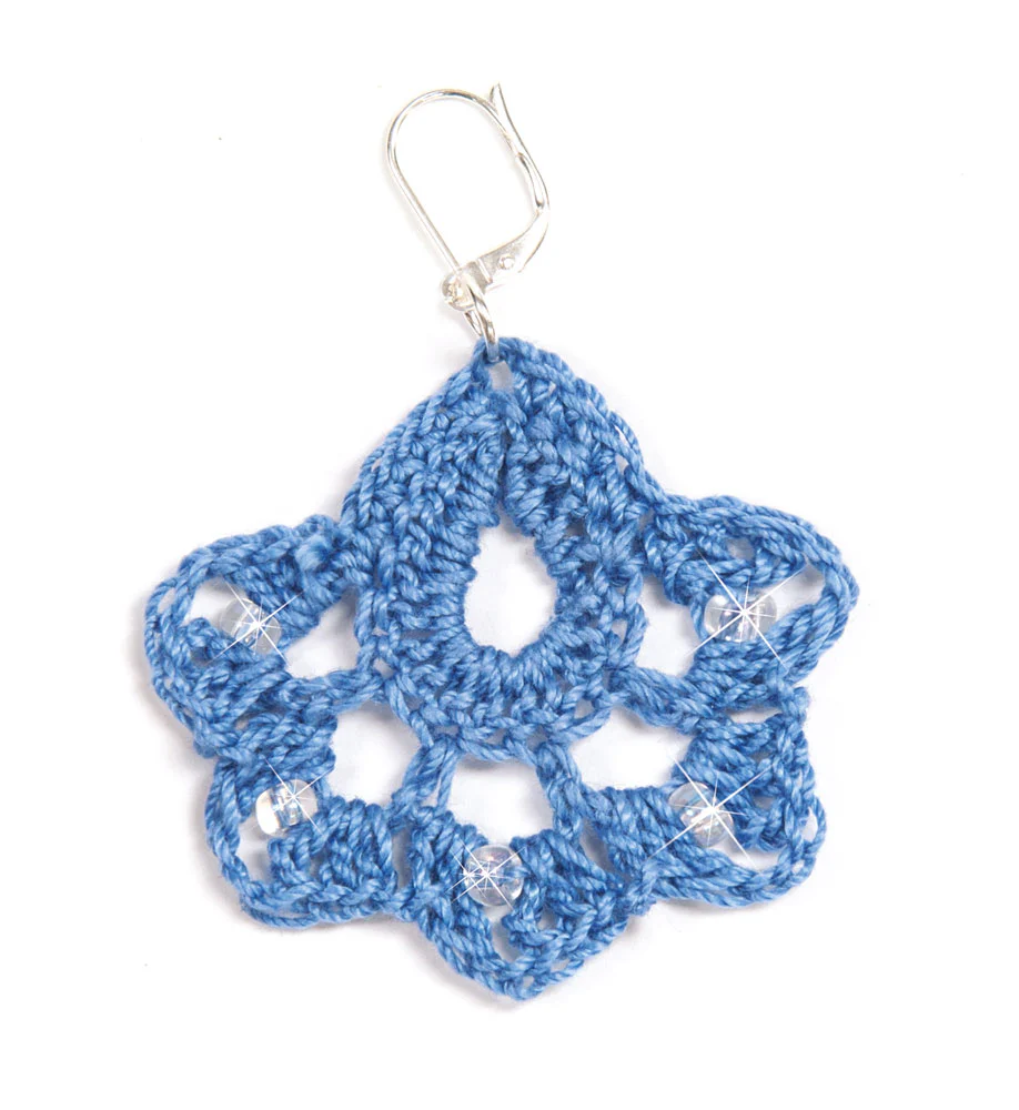 Crochet Beaded Earrings Pattern - Image 7
