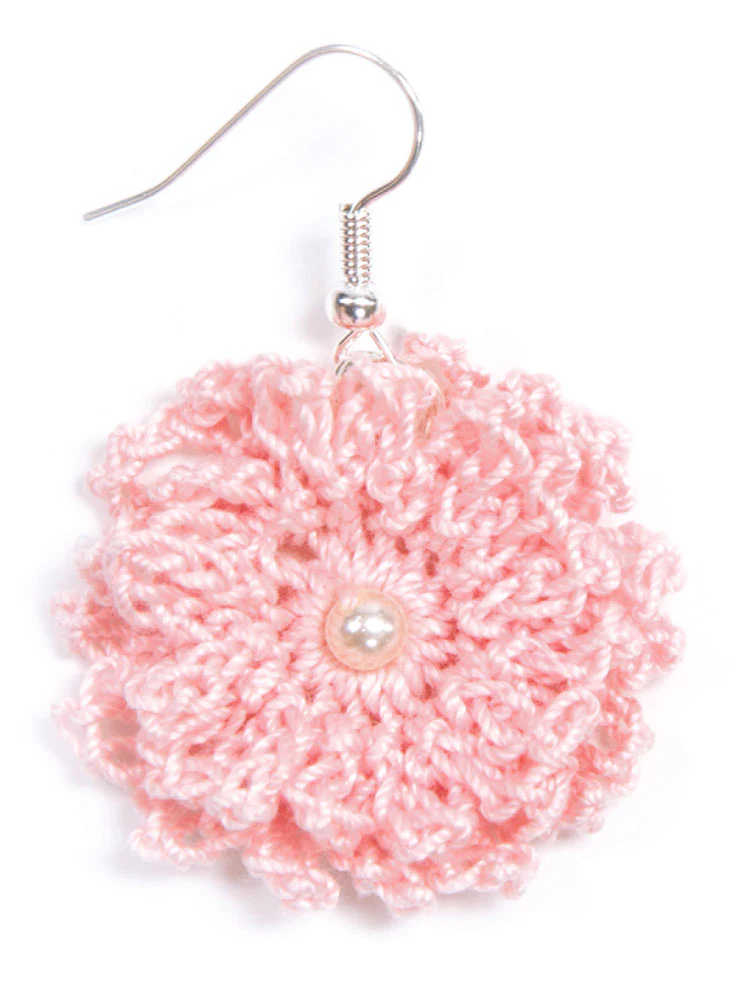 Crochet Beaded Earrings Pattern - Image 5