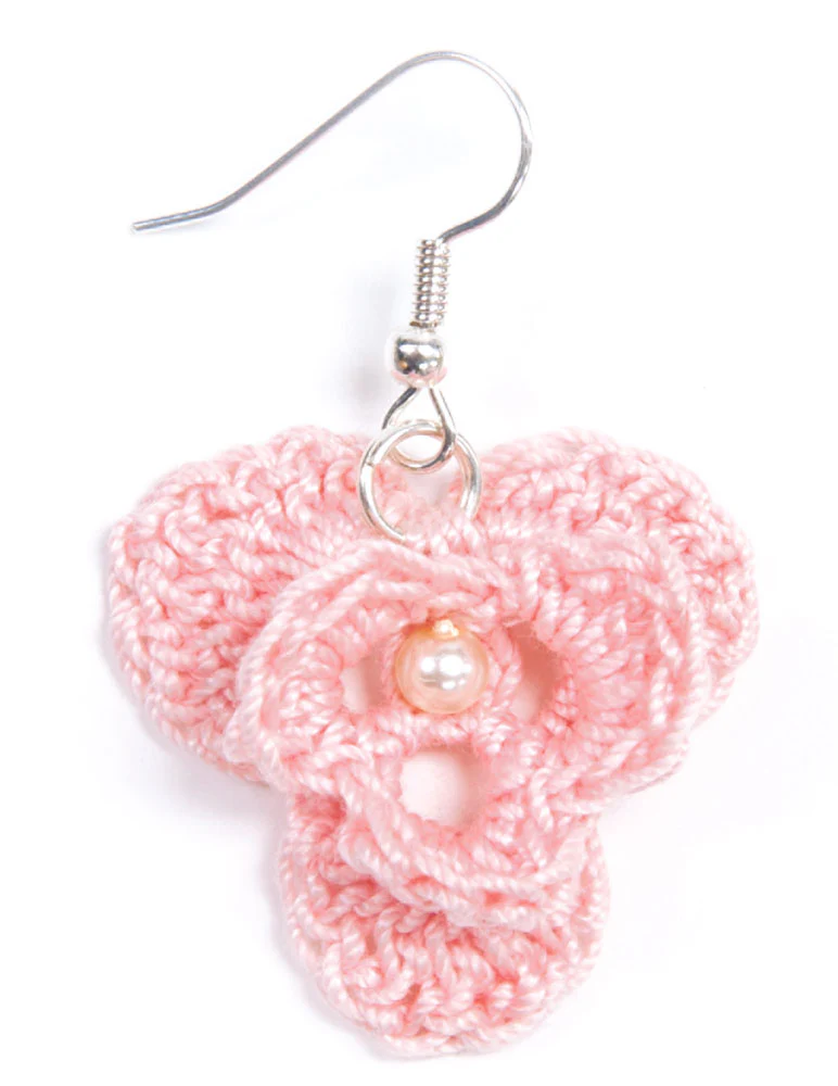Crochet Beaded Earrings Pattern - Image 6