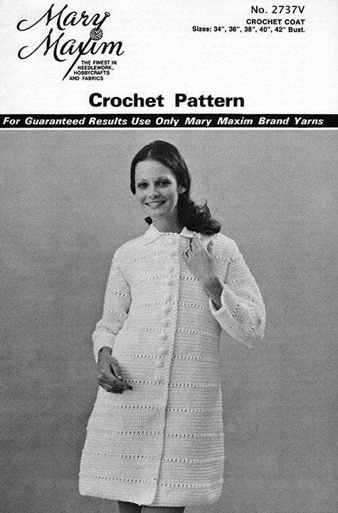 Ladies' Crochet Coat Pattern - Image 3