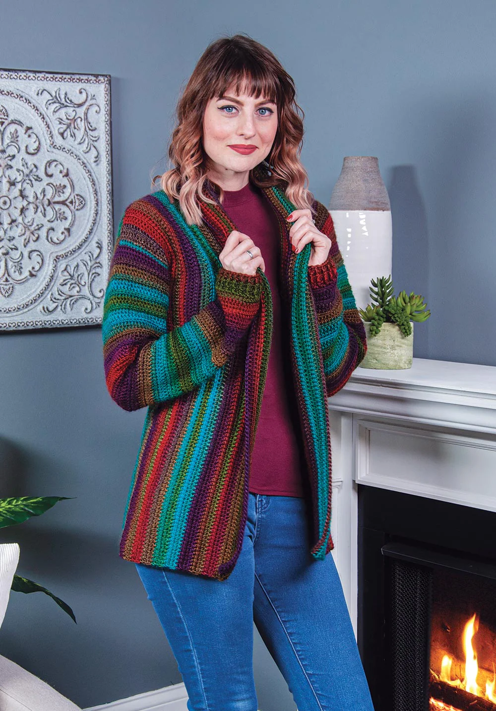 Crocheted Prism Cardigan Pattern - Image 4
