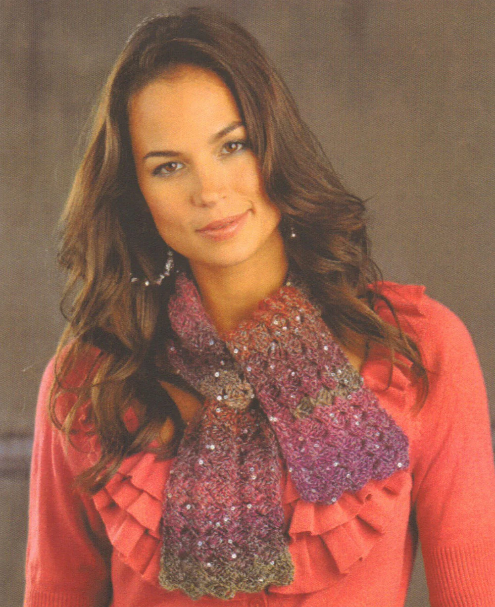 Crosshatch Scarf Pattern