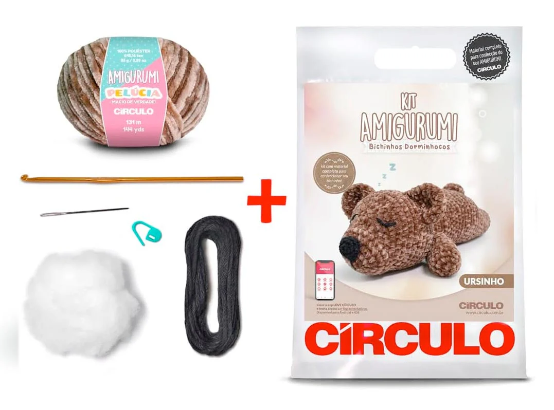 Cub Nappy Time Amigurumi Kit - Image 2