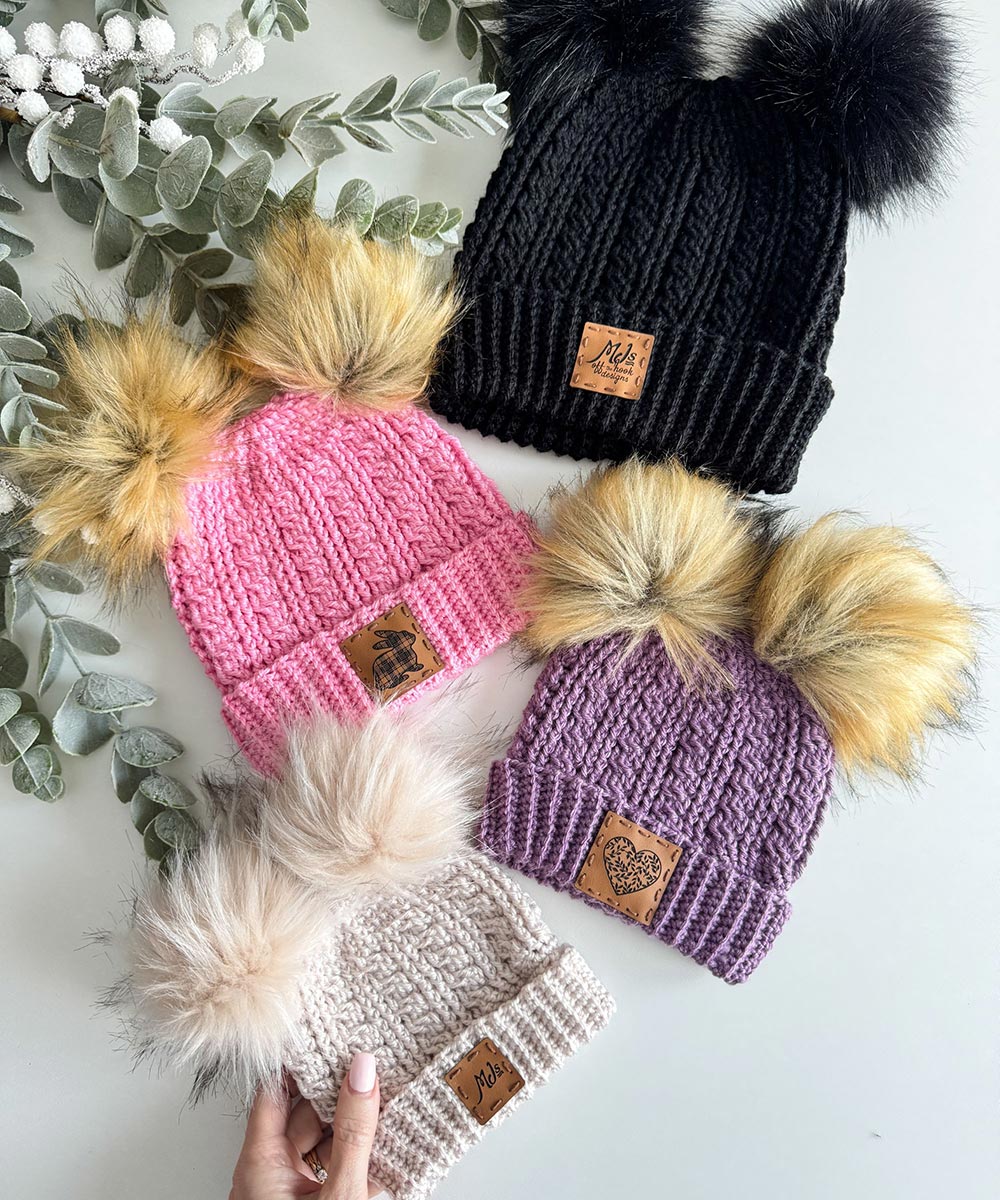 Cuddle Cables Crochet Beanie - Image 2