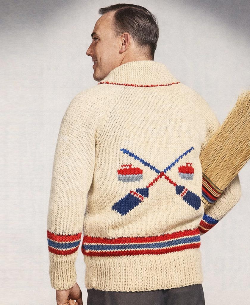 Curling Cardigan Pattern