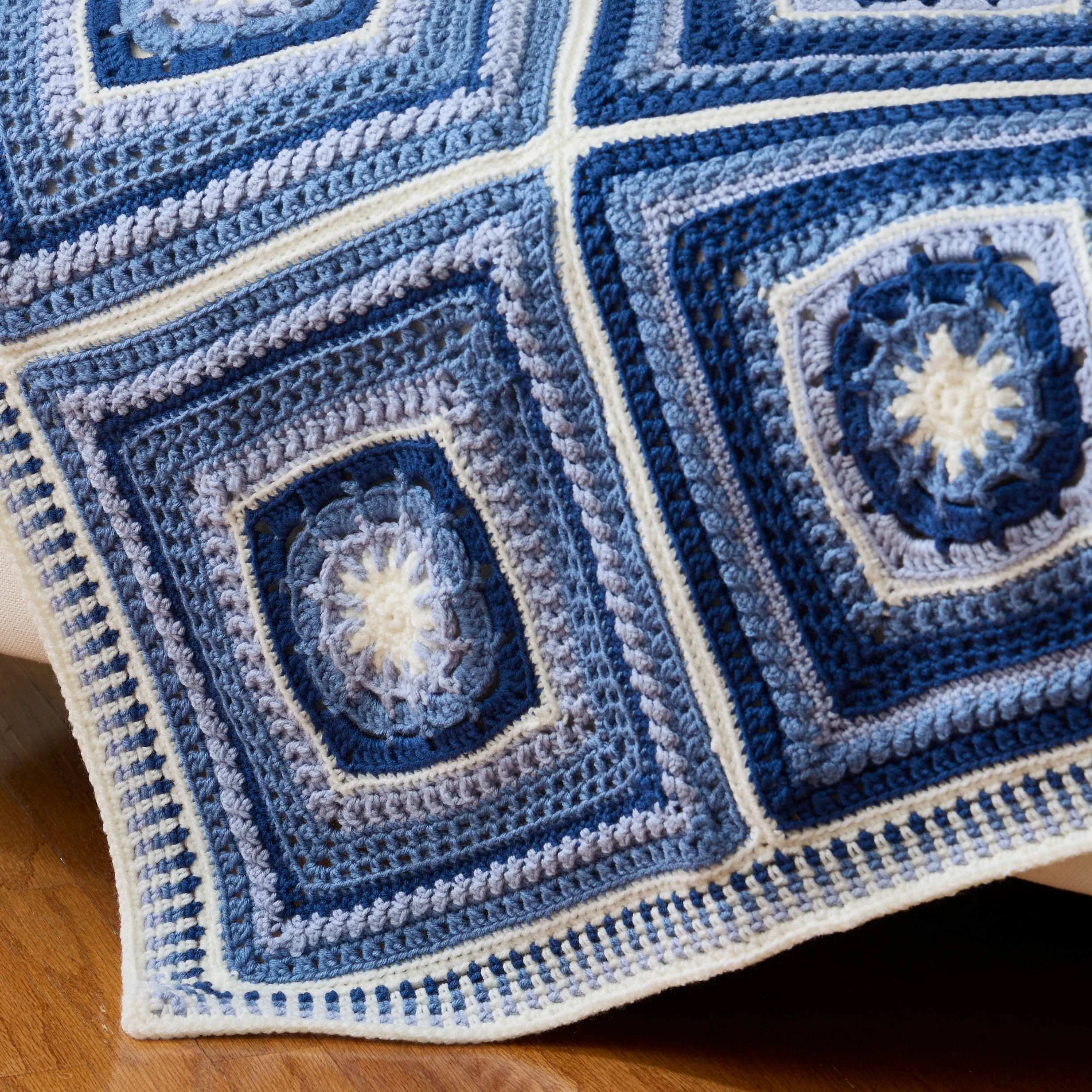 Delft Blue Afghan - Image 2