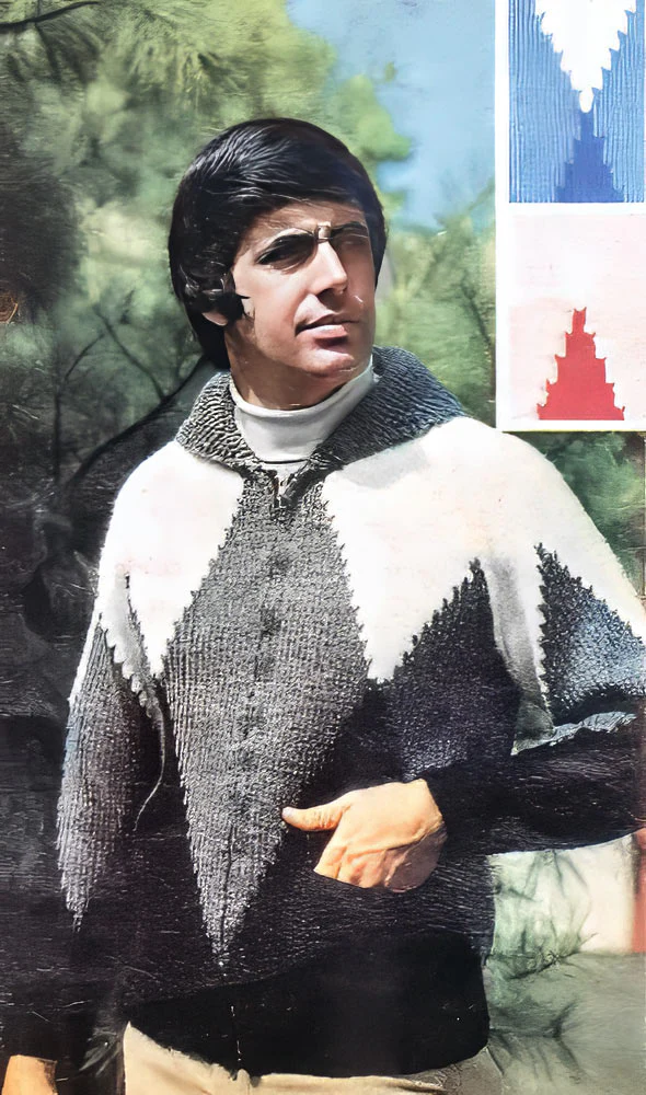 Children's Harlequin Cardigan Pattern - Image 2