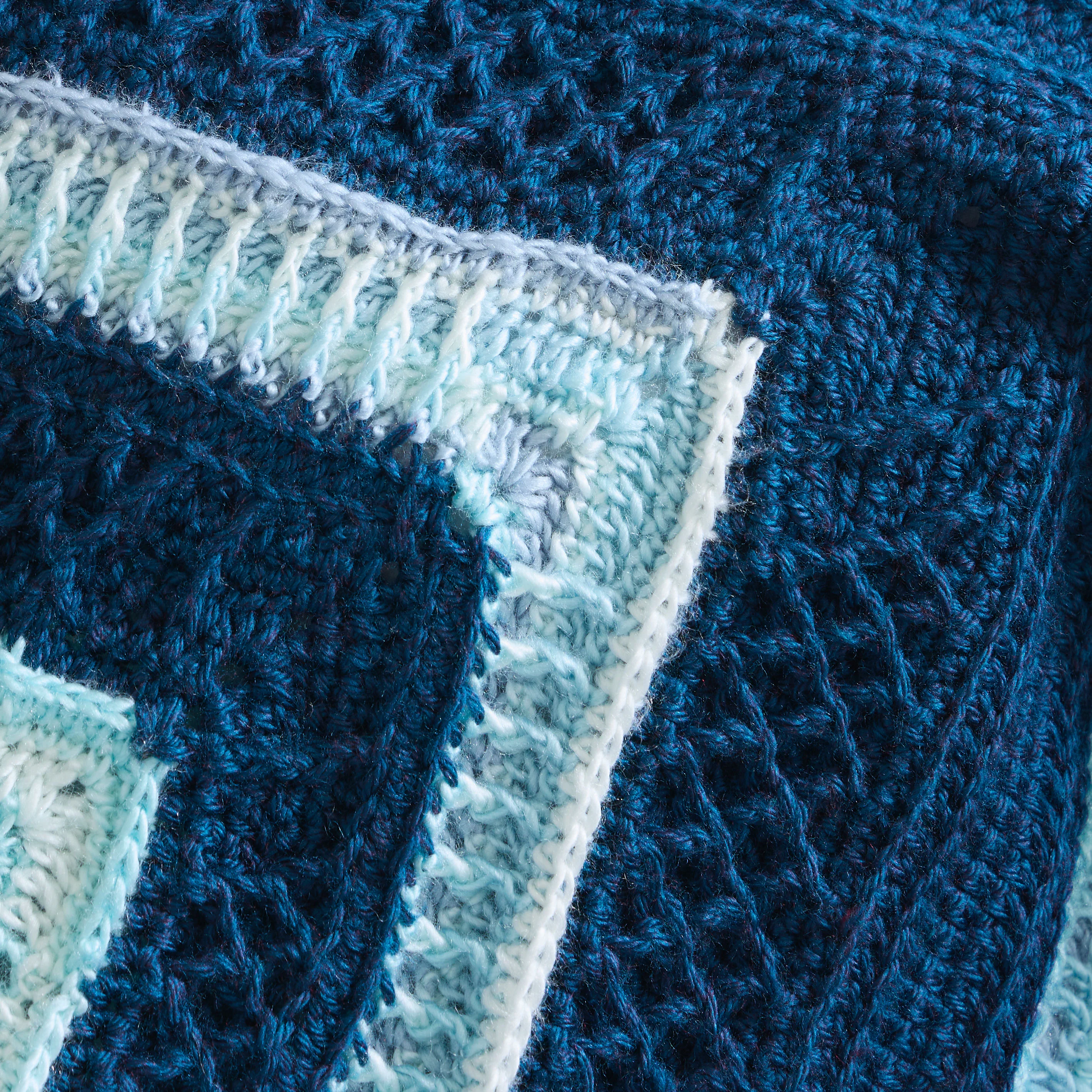 Diamond Lattice Crochet Throw - Image 17