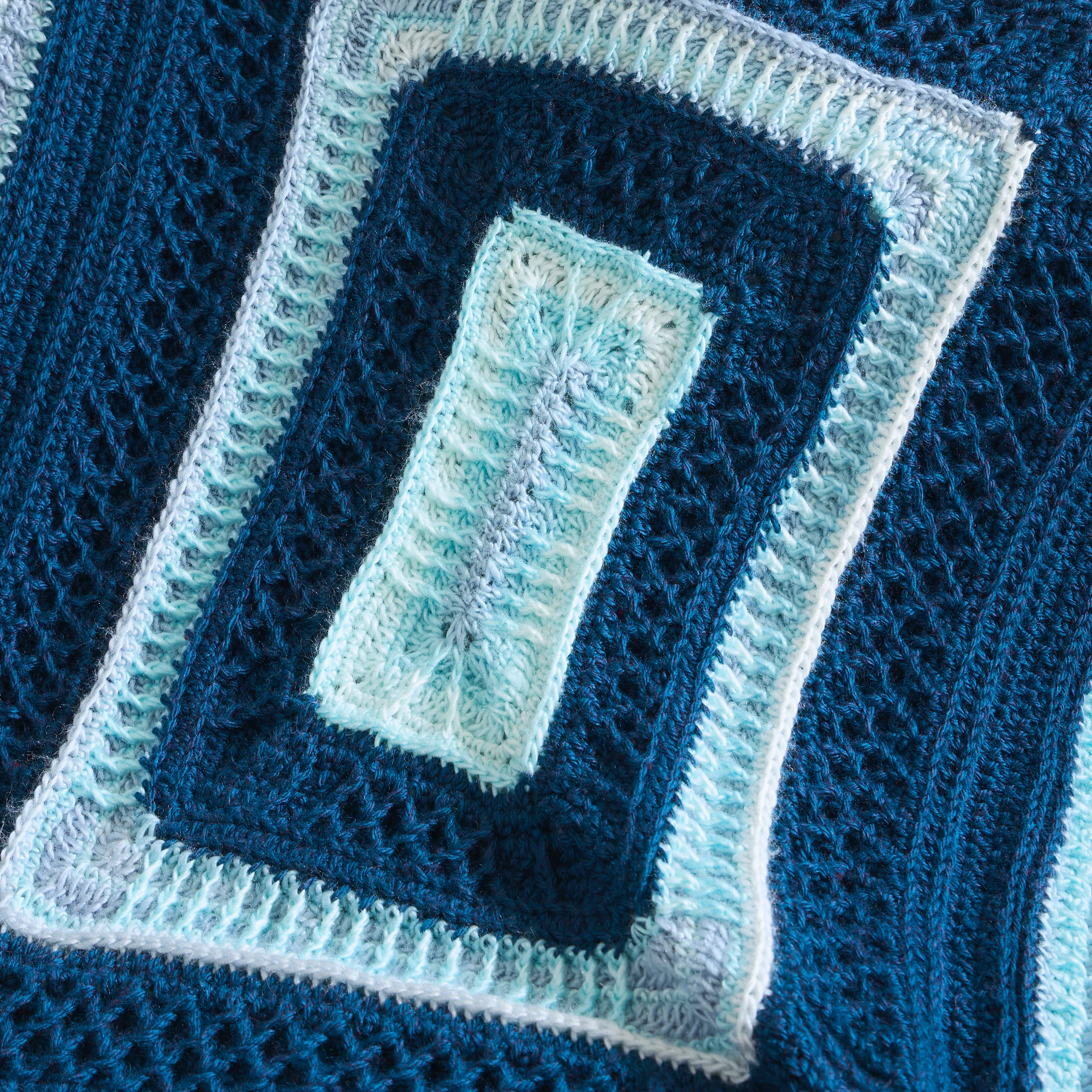 Diamond Lattice Crochet Throw - Image 18